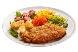 pork shabowy cutlet in traditional Polish cooking